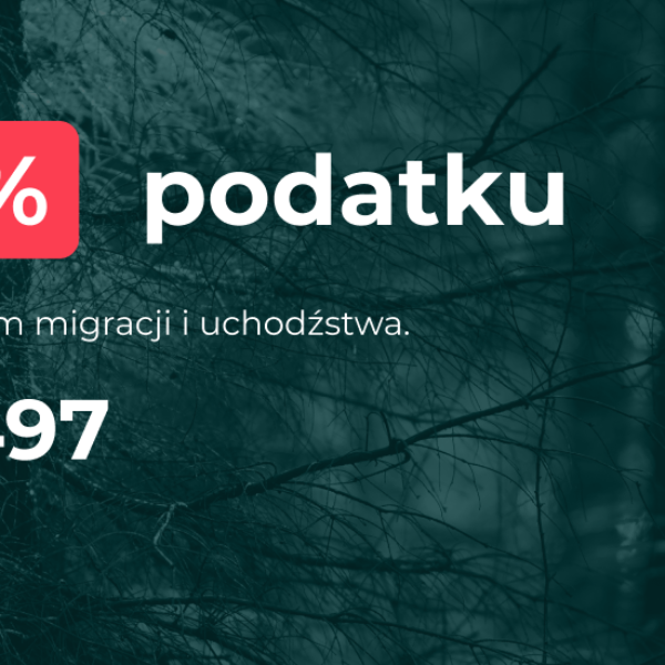 NNO wspiera Podlaskie Ochotnicze Pogotowie Humanitarne. Przekaż 1,5% podatku na wsparcie dla osób z doświadczeniem migracji i uchodźstwa.