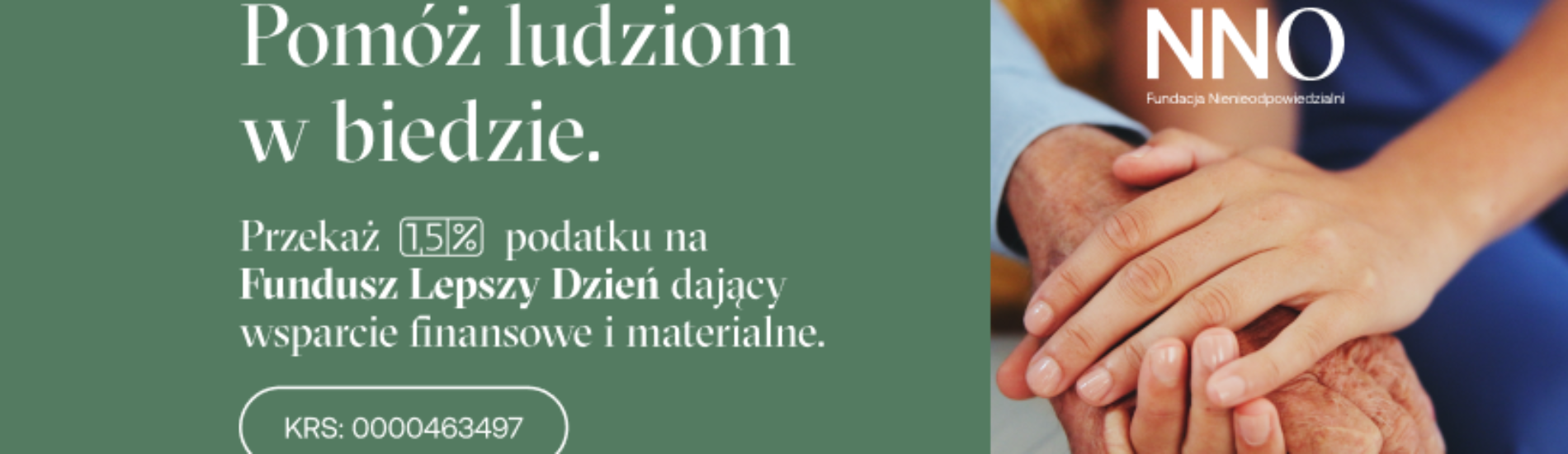 Przekaż 1,5% na Fundusz Lepszy Dzień