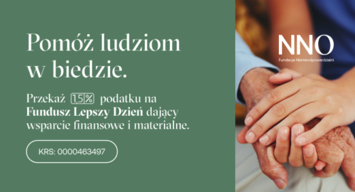 Przekaż 1,5% na Fundusz Lepszy Dzień