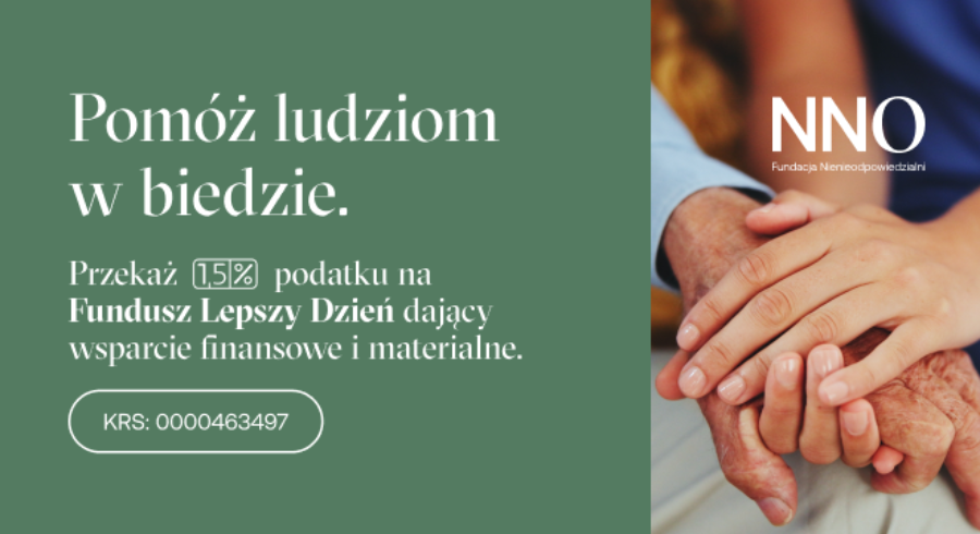 Przekaż 1,5% na Fundusz Lepszy Dzień