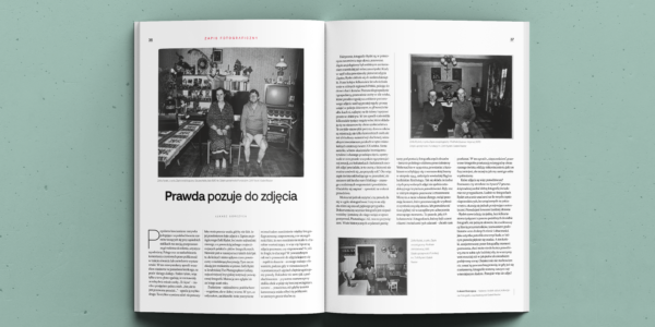 Prawda pozuje do zdjęcia